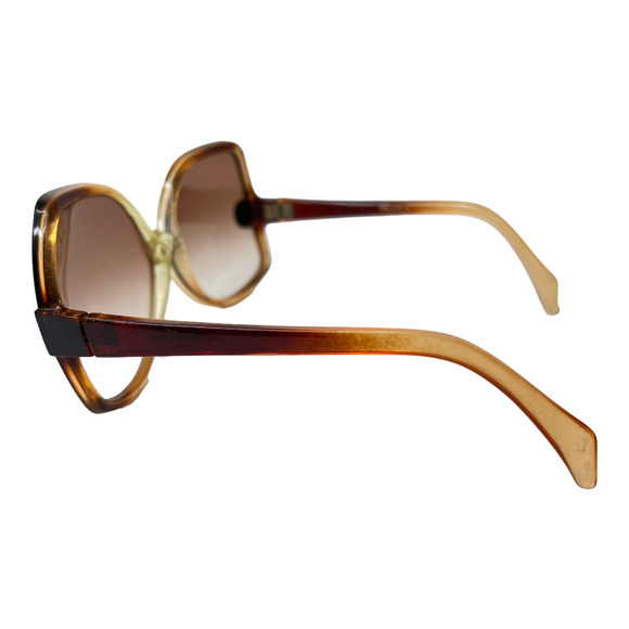 Pierre Leman Butterfly Orange Clear Sunglasses Frames Womens Full Rim H3711 - Picture 2 of 7